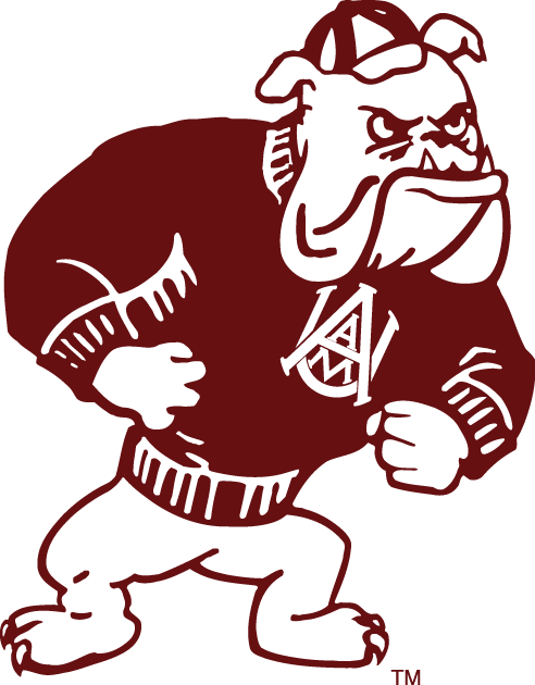 Alabama A&M Bulldogs 1980-Pres Alternate Logo diy iron on heat transfer